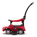 Baby Mix Dětské odrážedlo se zvukem a vodící tyčí RACER červené