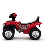 Baby Mix Dětské odrážedlo se zvukem Čtyřkolka růžová