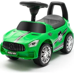 Baby Mix Dětské odrážedlo se zvukem RACER zelené