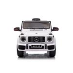 Baby Mix Elektromobil Mercedes-Benz G63 AMG biely