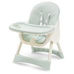 Baby Mix Jedálenská stolička Nora prachovo zelená