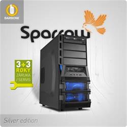BARBONE SPARROW Silver - Intel Core i5-4460/8GB/1TB/Intel HD 4600/DVDRW/W10 (SparrowSilverW10)