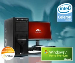 BARBONE W FENIX - Intel Celeron 430/1GB/250GB/DVDRW/Windows 7 Home Premium