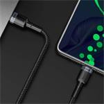 Baseus 100W rychl=nabíjení USB pro kabel typu C (20V 5A), 2m šedo-černý