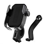 Baseus Armor univerzální držák na mobilní telefon na kolo / motocykl, černá