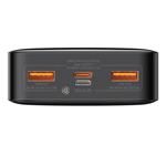 Baseus Bipow powerbank s digitálnym displejom 20000mAh 20W čierna