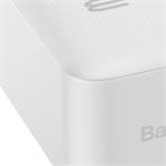 Baseus Bipow powerbank s digitálnym displejom 30000mAh 15W biela