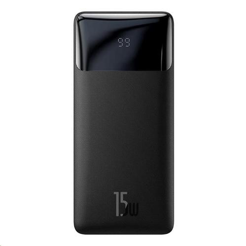 Baseus Bipow Powerbank s digitálnym displejom 30000mAh 15W čierna