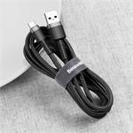 Baseus Cafule kabel USB-C 2A 2m (šedo-černý)