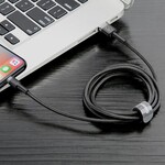 Baseus Cafule nabíjací/dátový kábel USB na Lightning 1,5 A, 2 m, šedo-čierny