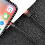 Baseus Cafule Nabíjací/dátový kábel USB na Lightning 1,5A 2 m, červeno-čierny