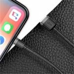 Baseus Cafule Nabíjací/dátový kábel USB na Lightning 2,4A 1 m, sivo-čierny