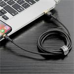 Baseus Cafule nabíjecí/datový kabel USB na Lightning 2,4A 1m, zlatá-černá