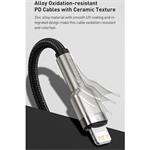 Baseus Cafule Series Nabíjací/dátový kábel USB-C na Lightning PD 20W 2m, biely