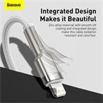 Baseus Cafule Series Nabíjací/dátový kábel USB-C na Lightning PD 20W 2m, biely