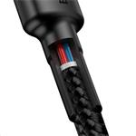 Baseus Cafule Series Nabíjací/dátový kábel USB-C na USB-C PD2.0 60W Flash 2 m, červeno-čierny