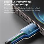 Baseus Cafule Series USB-C na Lightning PD 20W 1m nabíjací/dátový kábel, biely