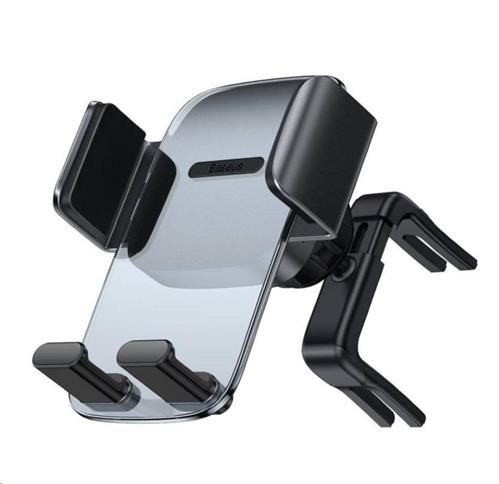 Baseus Easy Control Clamp držák do automobilu (do kulaté ventilační mřížky) černá