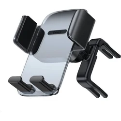 Baseus Easy Control Clamp držák do automobilu (do kulaté ventilační mřížky) černá