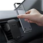 Baseus Easy Control Pro Clamp držák do automobilu s ramenem SET, černá
