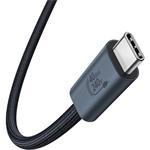 Baseus Flash USB-C/USB-C kábel 1m 240W čierny