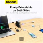 Baseus Free2Draw USB-C/USB-C 1m 100W čierny kábel