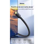 Baseus HDMI 2.1 kabel 8K M/M 1m černý