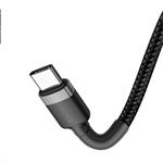 Baseus nabíjecí/datový kabel USB-C na USB-C PD2.0 60W Flash 2m, šedá