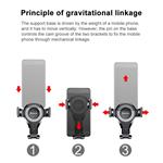 Baseus Osculum Type Gravity držák do auta (na palubní desku), černá