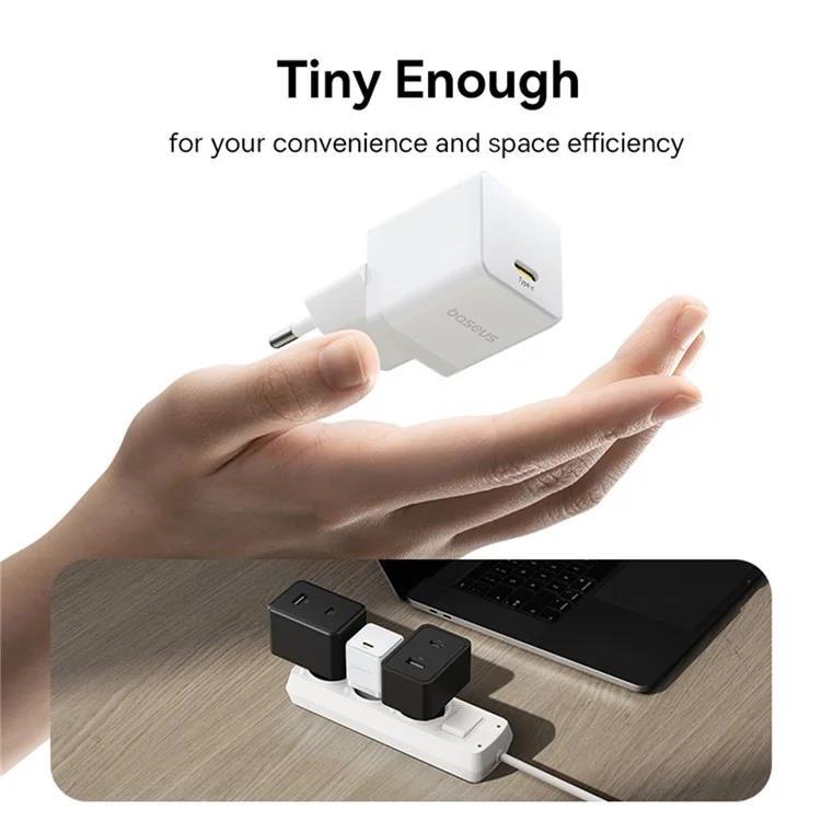 Baseus Palm 20W, 1xUSB-C nabíjačka biela