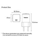 Baseus Palm 20W, 1xUSB-C nabíjačka biela