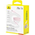 Baseus PicoGo USB-C/USB-C kábel 1m 240W ružový