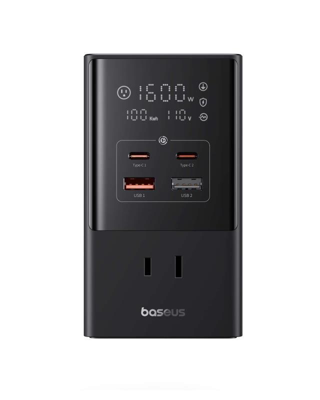 Baseus PowerCombo Tower 35W EU čierna nabíjacia stanica