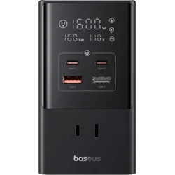 Baseus PowerCombo Tower 35W EU čierna nabíjacia stanica