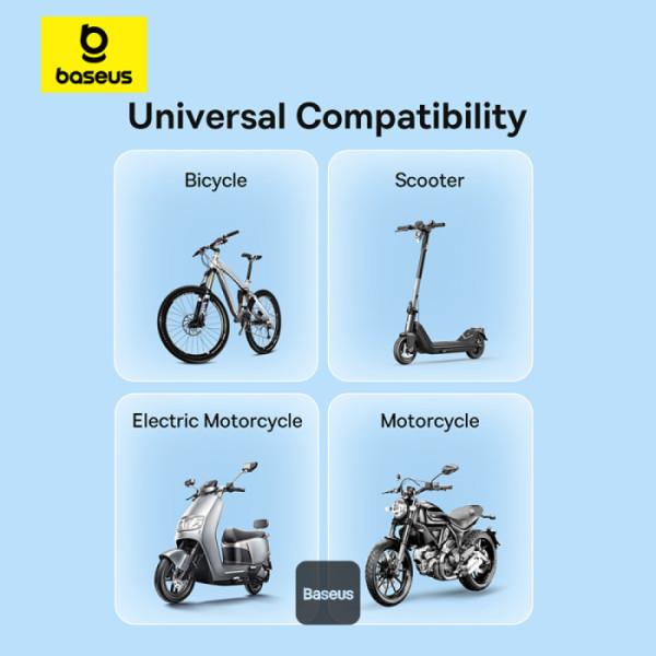 Baseus PrimeTrip Mechanický držiak na bicykel čierny