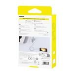 Baseus Silky USB/USB-C rýchlonabíjací kábel 1m 100W biely