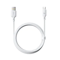 Baseus Silky USB/USB-C rýchlonabíjací kábel 1m 100W biely