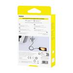 Baseus Silky USB/USB-C rýchlonabíjací kábel 1m 100W čierny