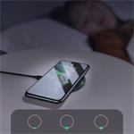 Baseus Simple bezdrátová nabíječka 15W (verze s USB-C konektorem) transparentní