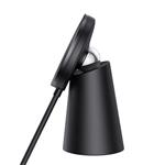 Baseus Simple bezdrátový magnetický držák (kompatibilní s Apple iPhone 12, 13.gen) černá