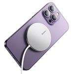 Baseus Simple Mini3 15W bezdrôtová nabíjačka USB-C biela