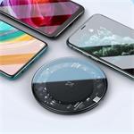 Baseus Simple Wireless Charger 15W (verzia s konektorom USB-C) transparentný