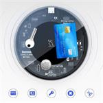 Baseus Simple Wireless Charger 15W (verzia s konektorom USB-C) transparentný