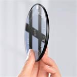 Baseus Simple Wireless Charger 15W (verzia s konektorom USB-C) transparentný