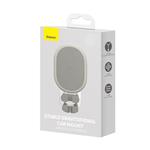 Baseus Stable držák do auta (do ventilační mřížky), krémově bílá