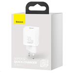 Baseus Super Si rýchlonabíjací adaptér IC 30W biely
