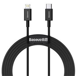 Baseus Superior Series rychlonabíjecí kabel USB-C/Lightning 20W 1m černá