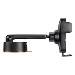 Baseus Wisdom Auto Alignment Holder s bezdrôtovým nabíjaním 15 W, čierny