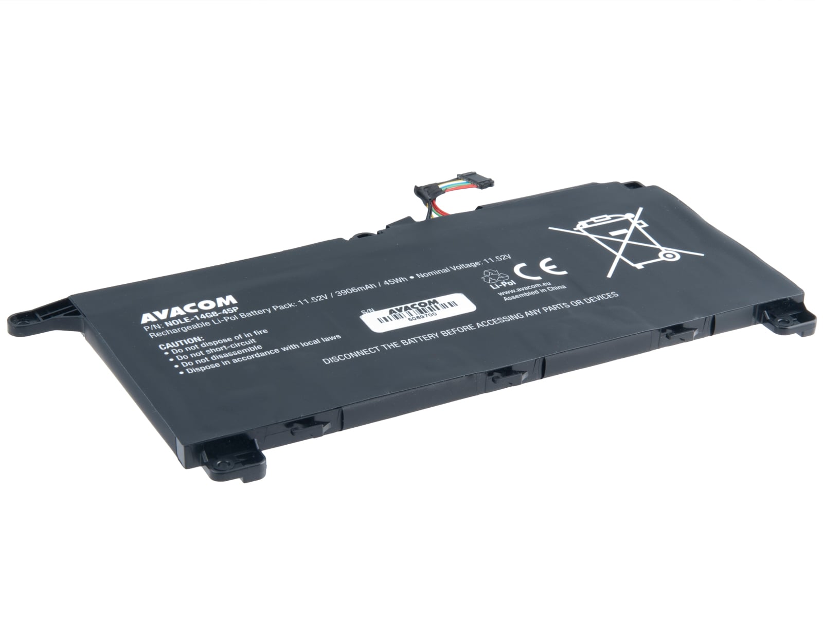 Batéria AVACOM pre Lenovo ThinkBook 14 G8 IAL, 16 G6, G8 IAL Li-Pol 11,52 V 3906 mAh 45 Wh