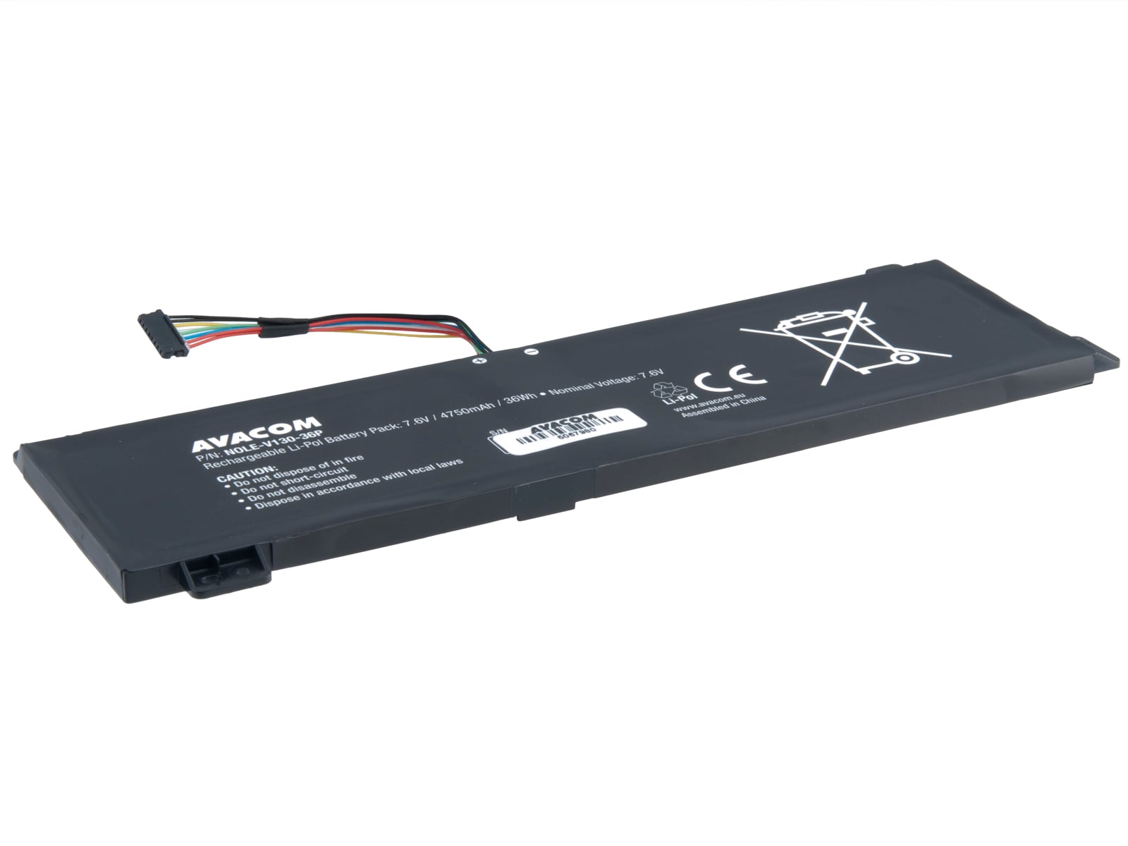 Batéria AVACOM pre Lenovo V130-15IKB, V330-15IKB Li-Pol 7,6 V 4750 mAh 36 Wh